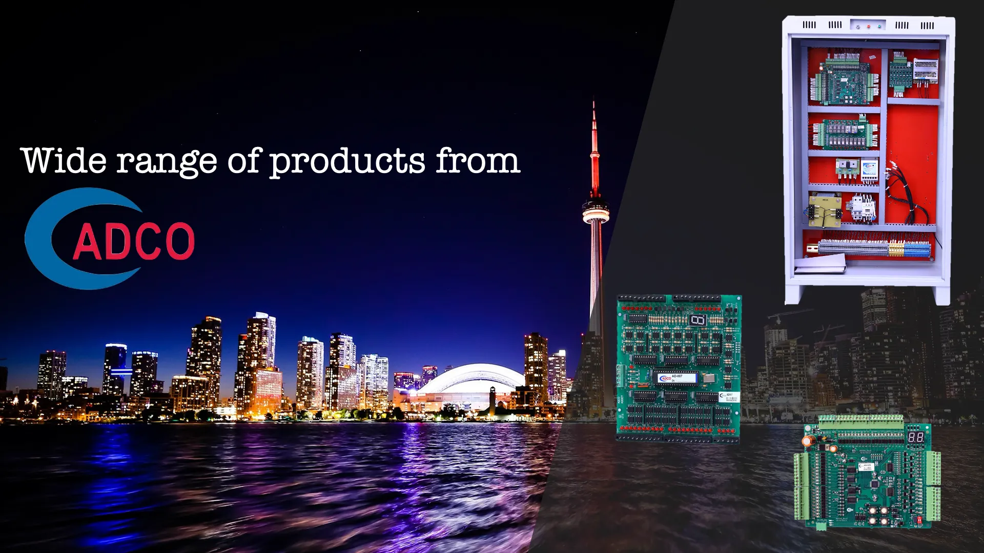 View Range of Adco Controls Products are available